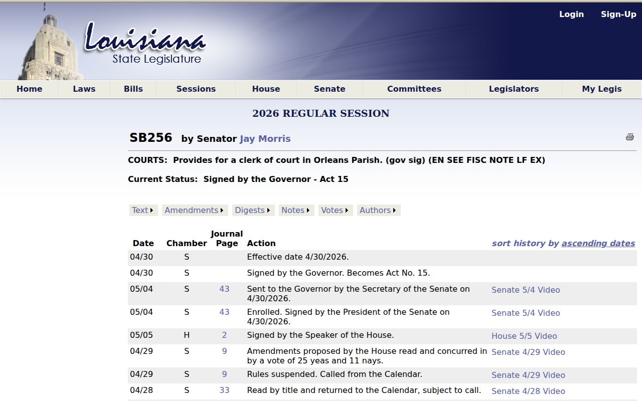Orleans Parish warrant records: the 2026 law that moved criminal court records to the parish clerk